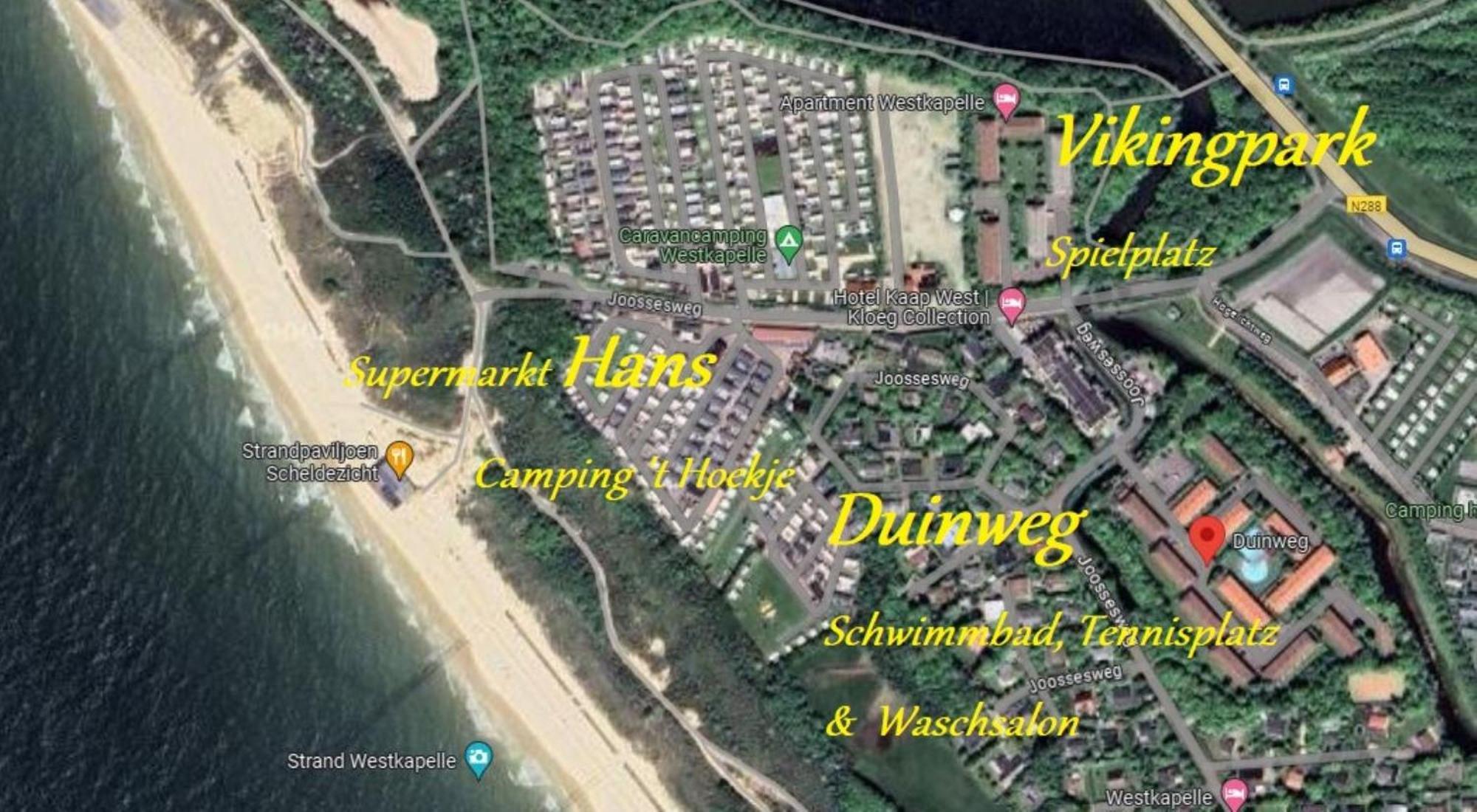 'DUINZICHT 6 ' zeeland sky recreatie Apartment Весткапеле Екстериор снимка